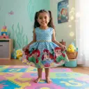 Vestido Rotondo Sirenita