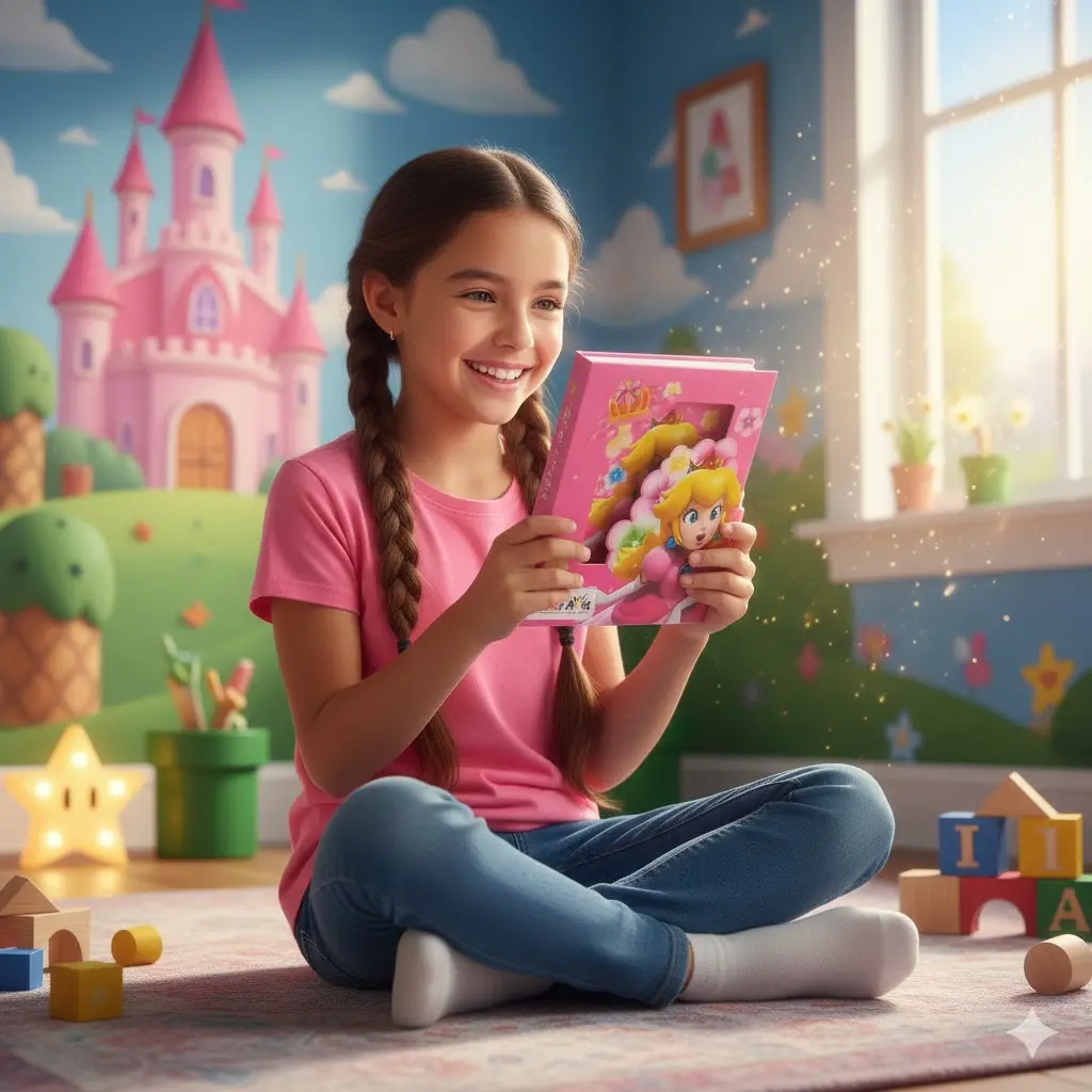 Agenda y Diario de Peach Princesa