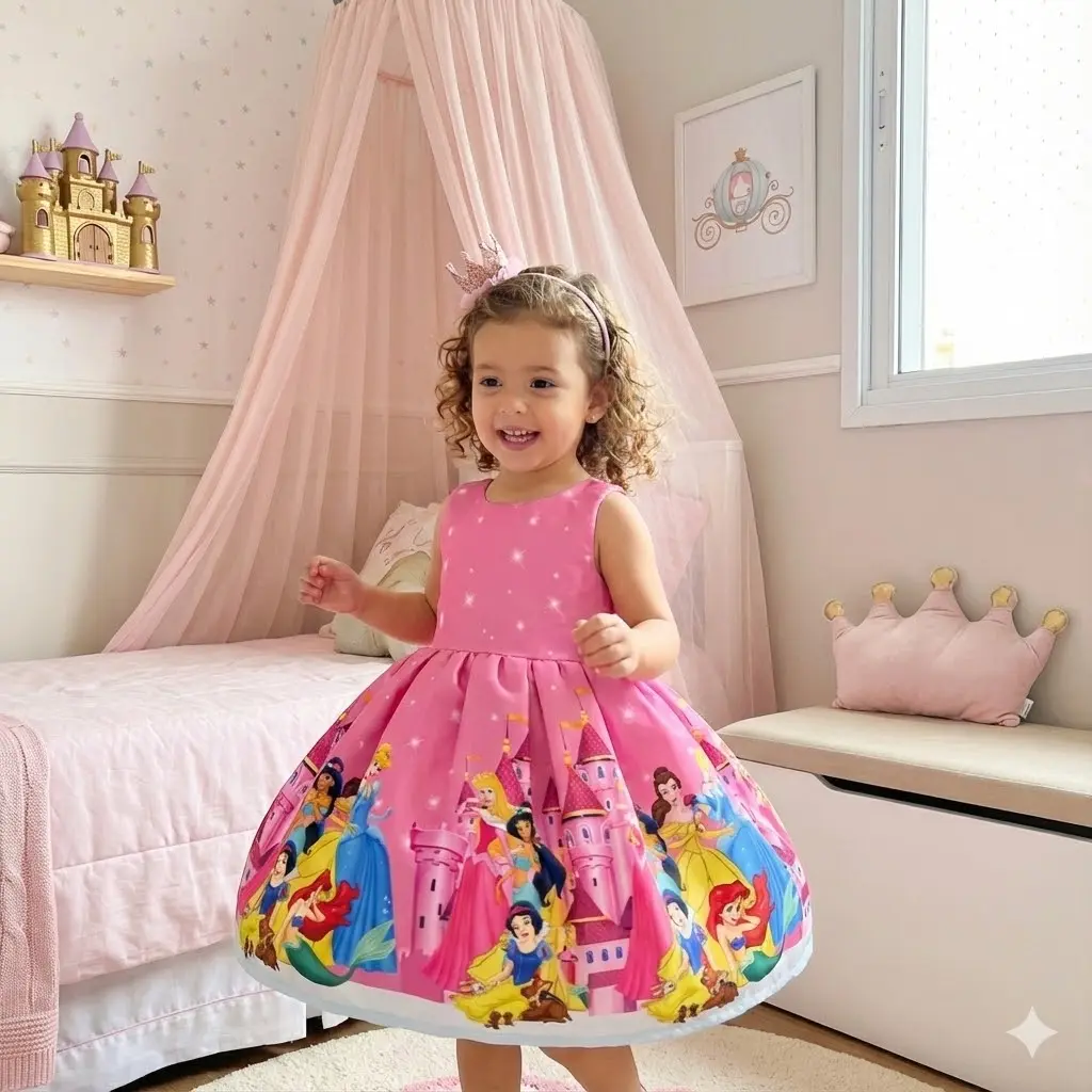Vestido Rotondo Princesas