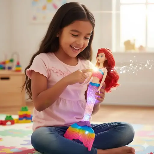 [1045259] Muñeca Sirenita con Luces